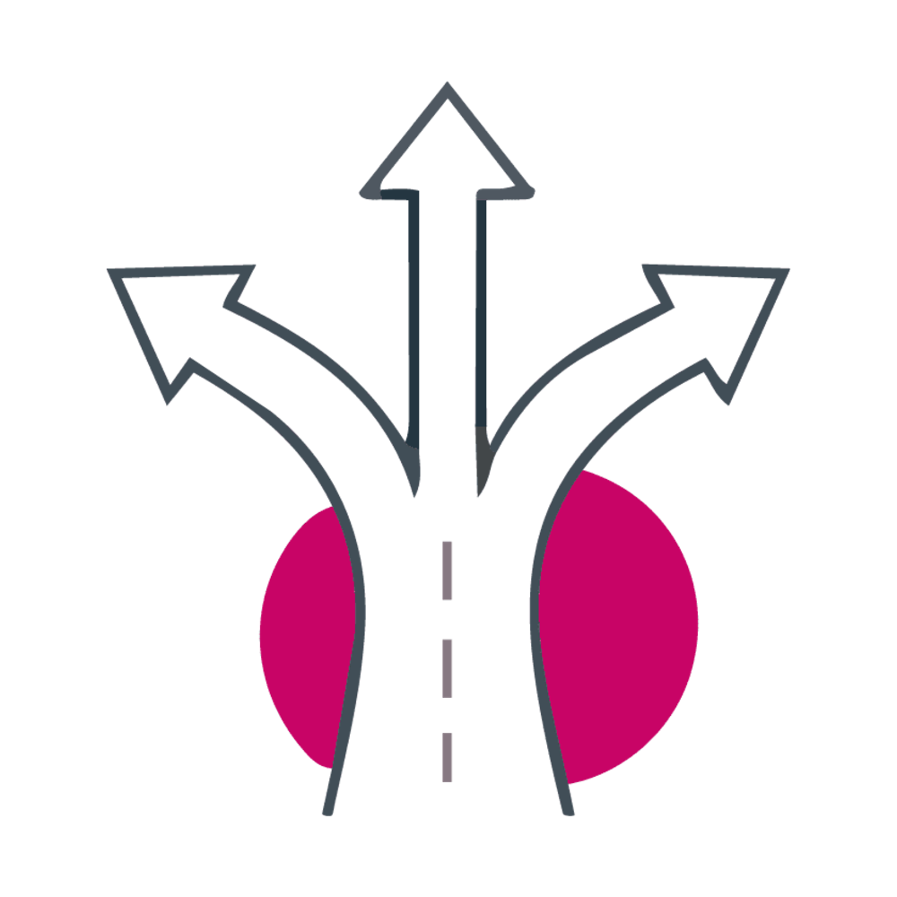 crossroad icon
